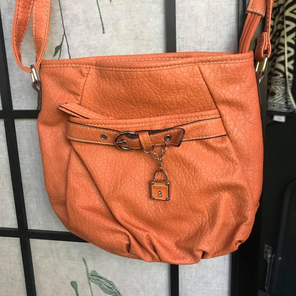 Orange Rosetti Purse Handbag